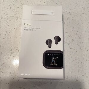 HTC Earphones 2D in White and Black